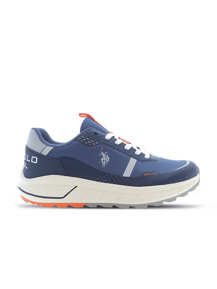 

Кроссовки на шнуровке U.S. Polo Assn., синий