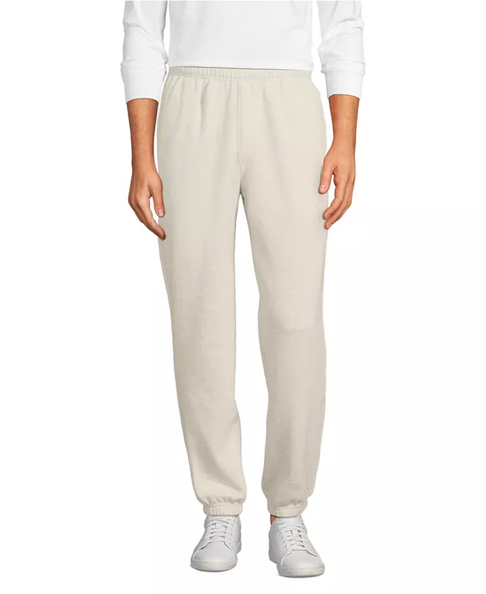 

Мужские спортивные брюки Serious Sweats Jogger Lands' End, белый