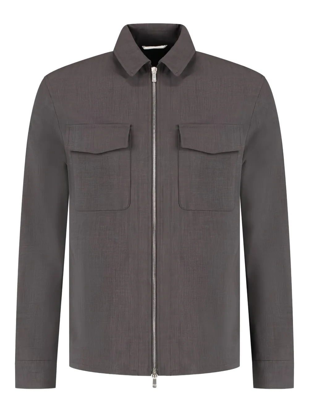

Рубашка-куртка на молнии спереди Marco Pescarolo, серый