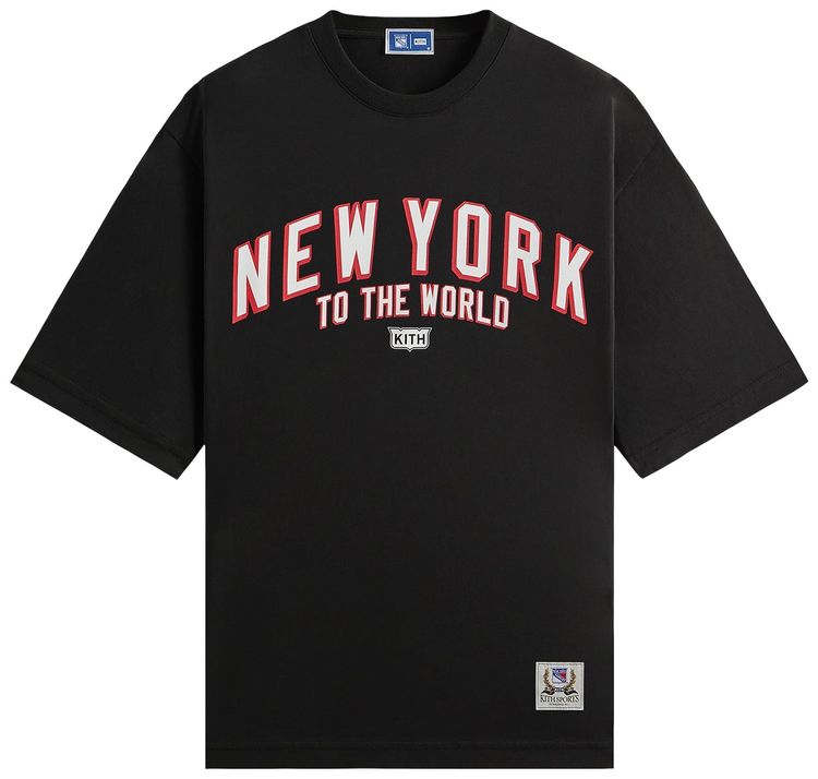 

Футболка Kith For The New York Rangers New York Vintage Jones Tee, черный