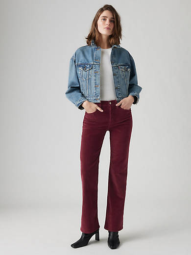 

Женские джинсы Wedgie Bootcut Corduroy Levi's, цвет Pale Mauve