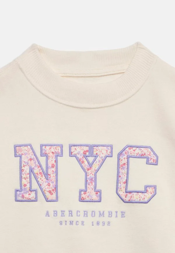 Нью-Йоркская толстовка с цветочным принтом Abercrombie & Fitch, Jet Stream — фото 4