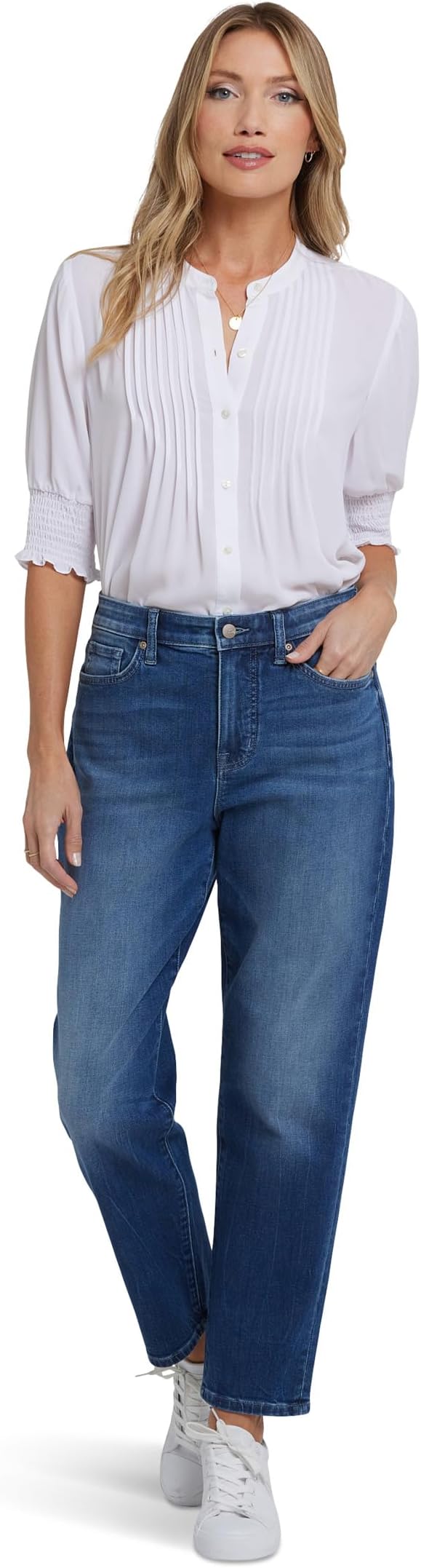 

Джинсы NYDJ Boyfriend in Cool Marine, цвет Cool Marine