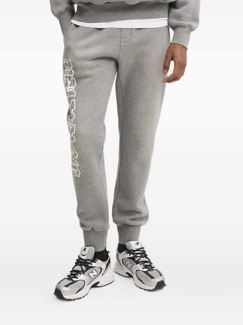 

Спортивные брюки с принтом Purple Brand, серый