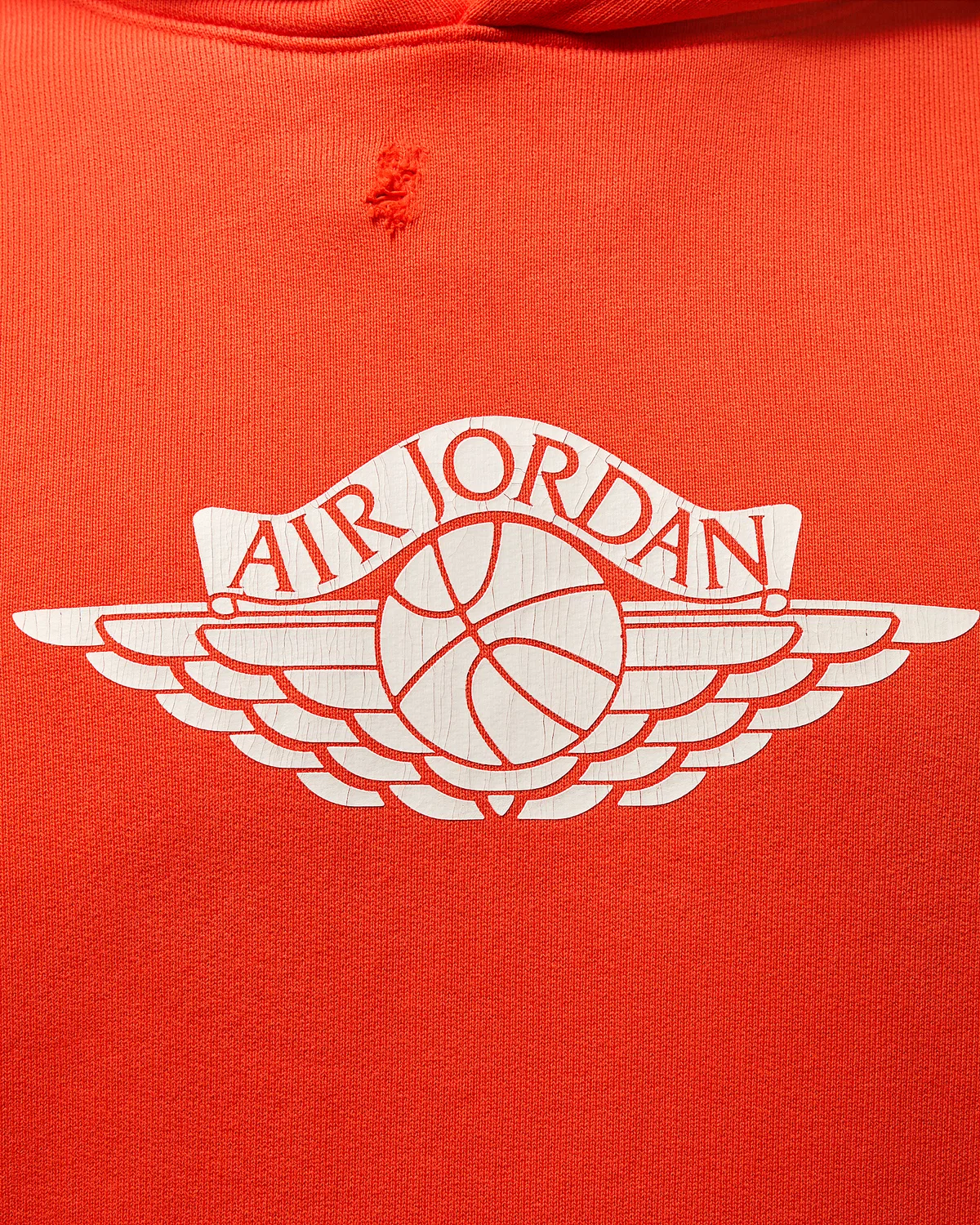 Мужское флисовое худи Jordan Rare Air, Chile Red — фото 4