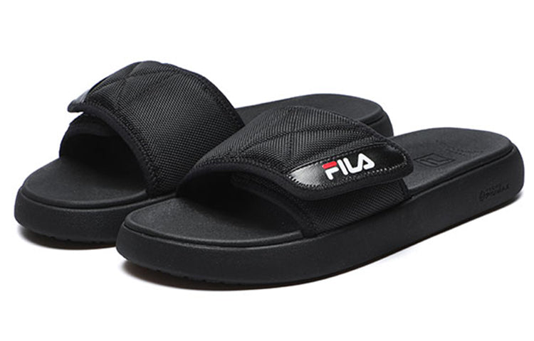 Тапочки FILA FUSION Donut Slippers 'Black' T12M227506FBA, черный — фото 3