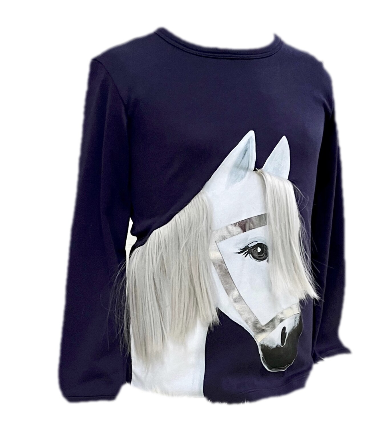 

Лонгслив ZIEGFELD Pony Snowflake, темно синий