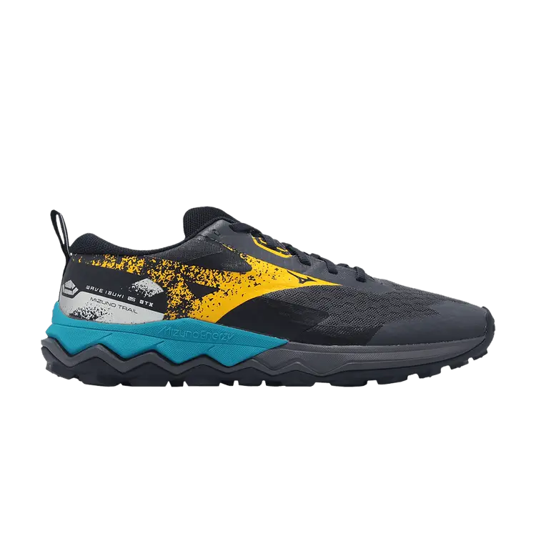 

Кроссовки Mizuno Wave Ibuki 5 GORE-TEX 'Odyssey Grey Citrus Baritone Blue', серый