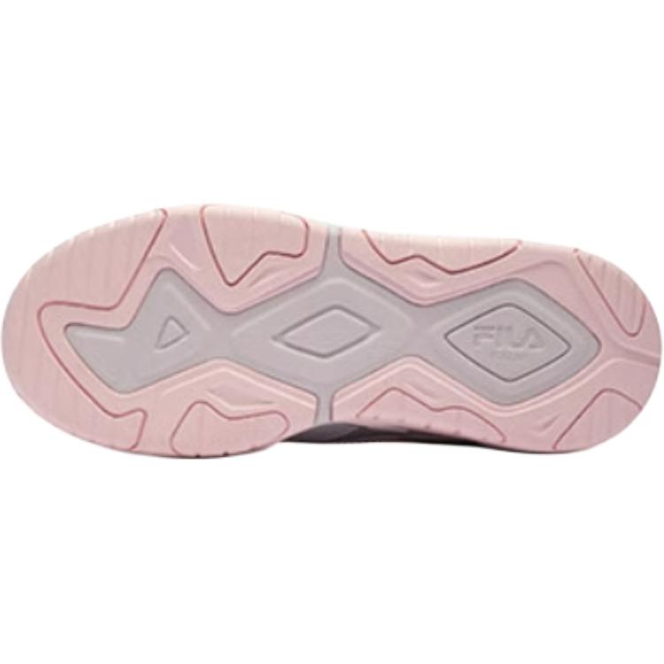 FILA KIDS Детские кроссовки BOA с защитой от ударов и износостойкостью, средней высоты, светло-фиолетовые — фото 4