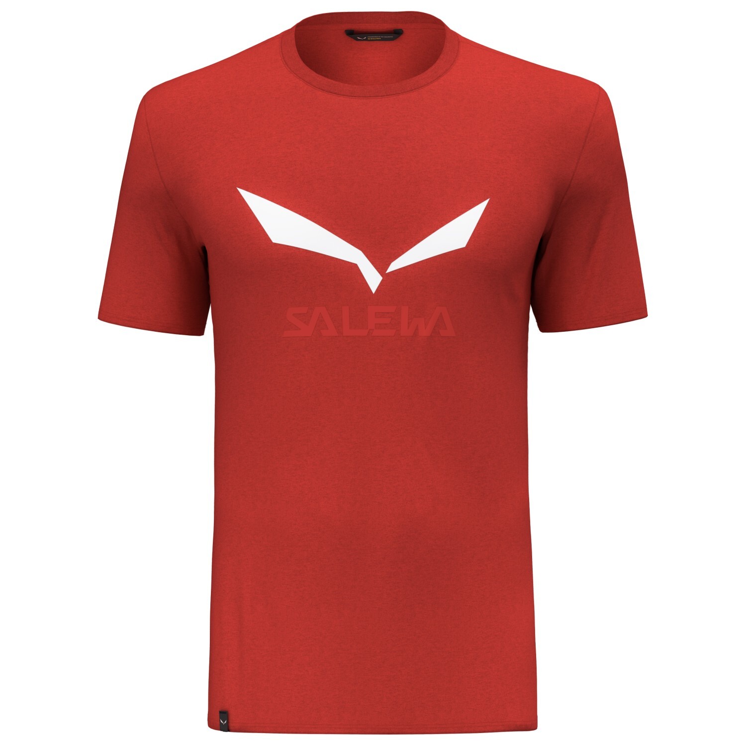 

Функциональная рубашка Salewa Solidlogo Dry T Shirt, цвет Flame