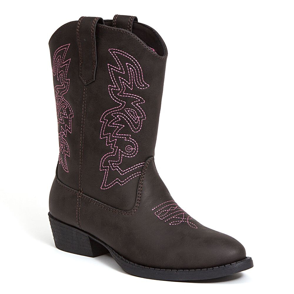 

Детские ботинки в стиле вестерн Deer Stags Ranch, цвет Dark Brown Pink
