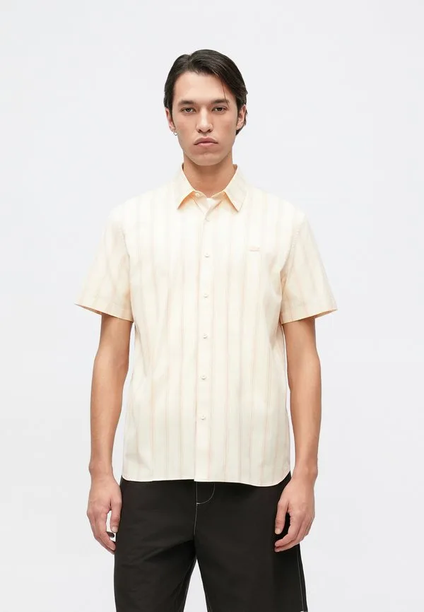 Рубашка кремового цвета Lacoste, Off-White