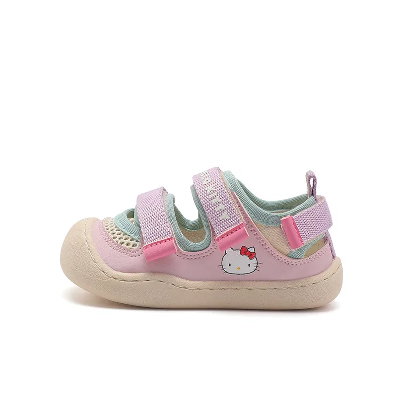 Кроссовки Hello Kitty с защитой от истирания, амортизацией, дышащие, легкие, с эффектом пружинистости и увеличения роста Sanrio, Purple
