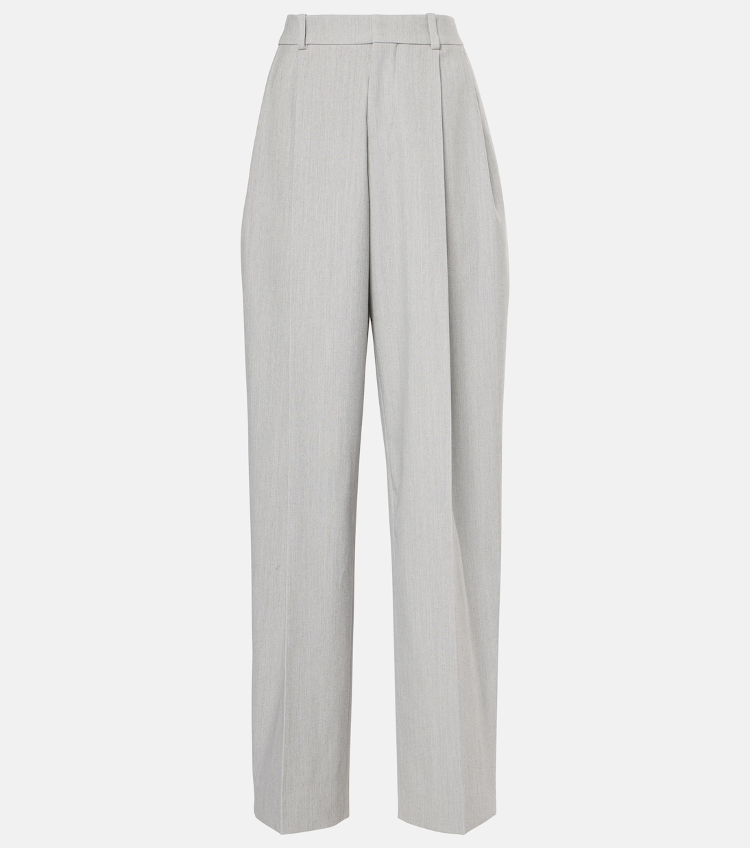 

Широкие брюки из джерси Curzio со средней посадкой Jacquemus, Light Grey
