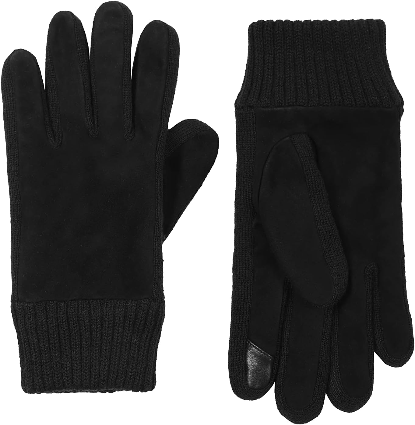 

Мужские перчатки для сенсорных экранов Calvin Klein, Black Suede