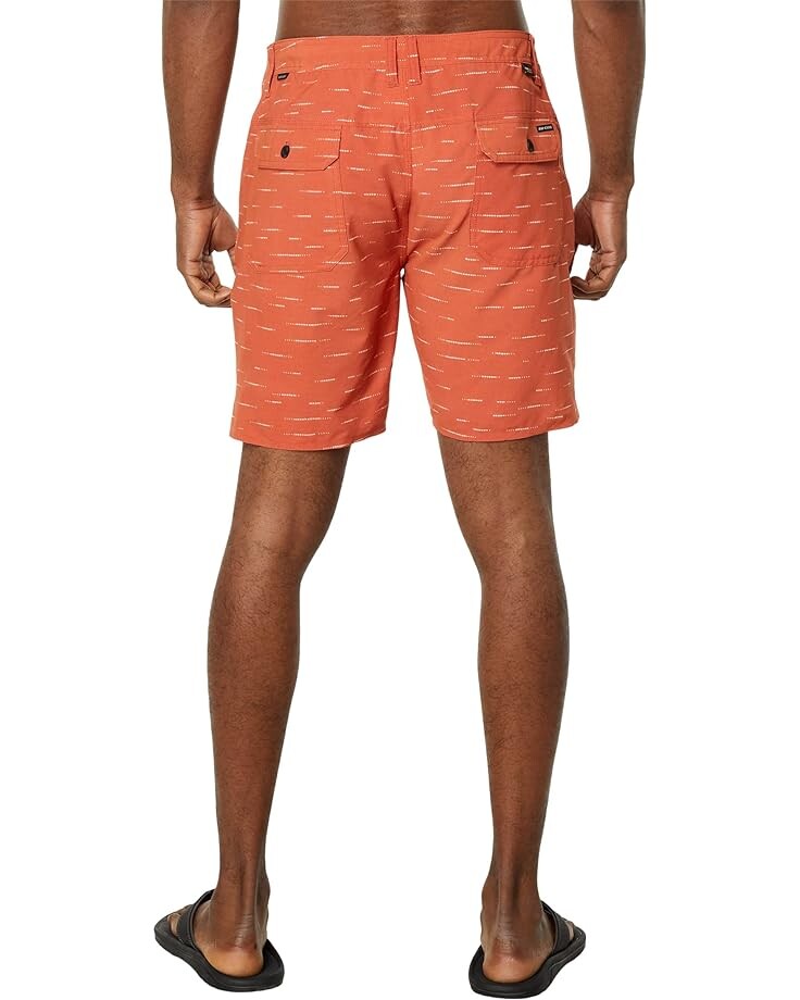 

Шорты Rip Curl Boardwalk Global Entry 18" Hybrid Shorts, цвет Dusty Mushroom