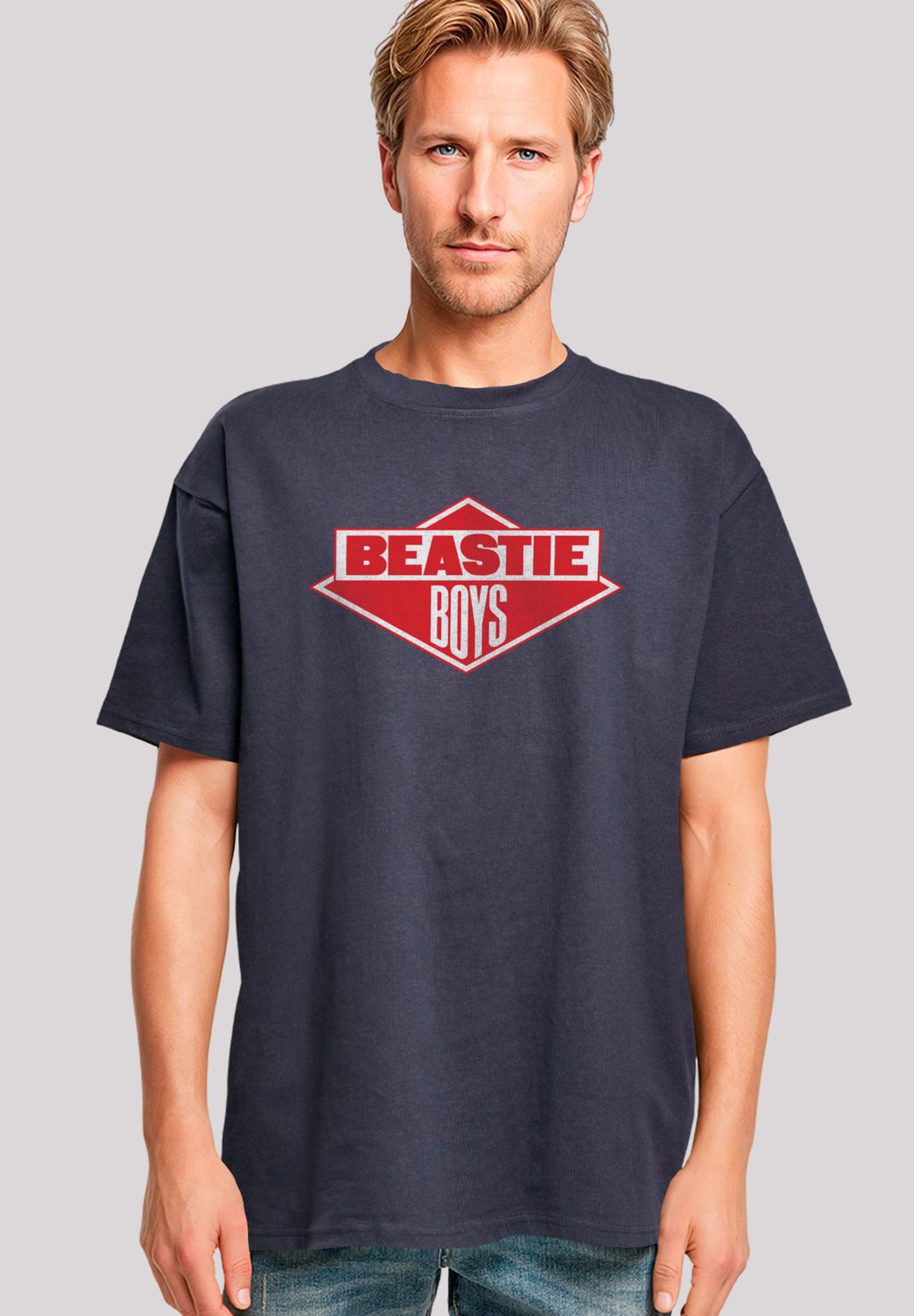 

Футболка с принтом THE BEASTIE BOYS F4NT4STIC, темно-синий