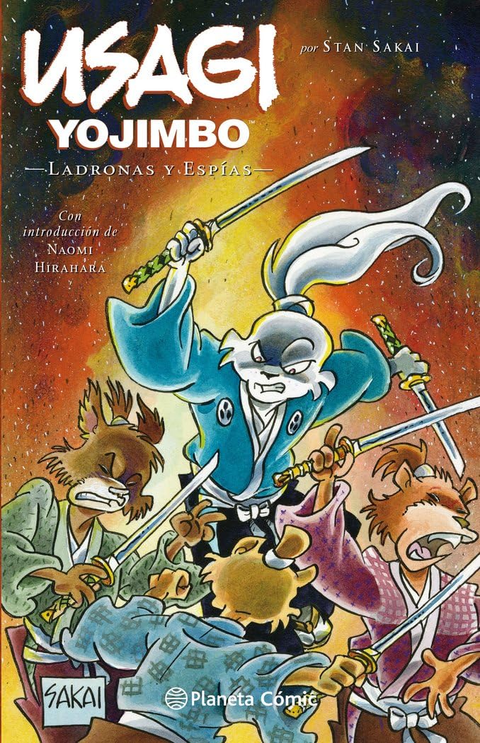 

Usagi Yojimbo nº 30: Ladronas y espías. Con introducción de Naomi Hirahara (Planeta Cómic)