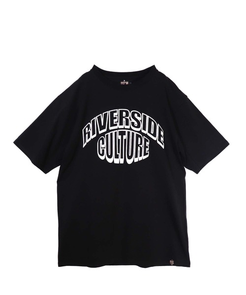 

Футболка, крой оверсайз, бренд River Side Culture, черный