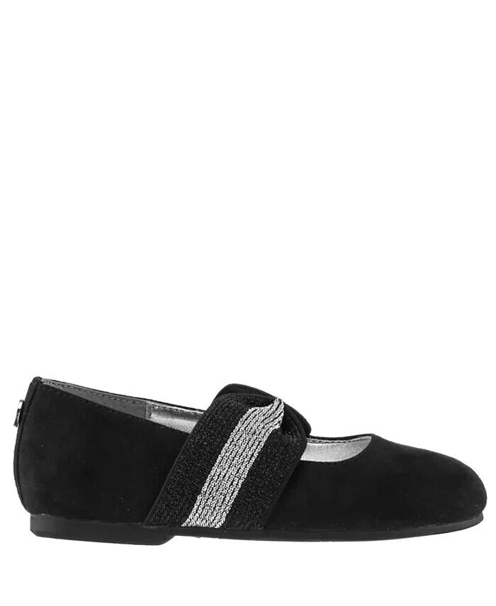 

Балетки Nina Flats Toddler Girls, черный/серый