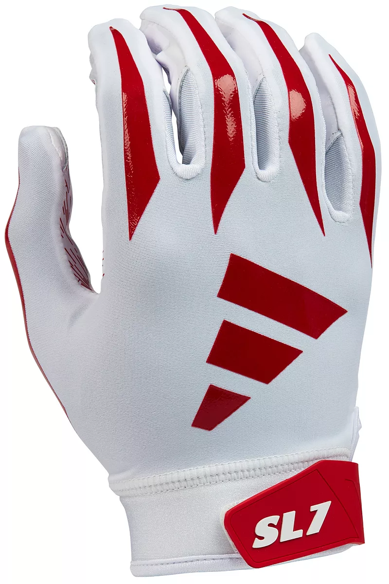 

Футбольные перчатки Adidas Youth Scorchlight 7, белый/красный