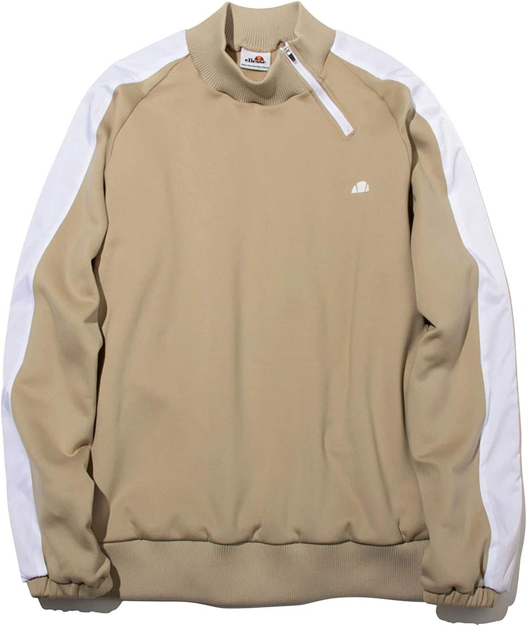 

Худи Elesse EH70305, с высоким воротником и ребристой текстурой, унисекс Ellesse, песочный