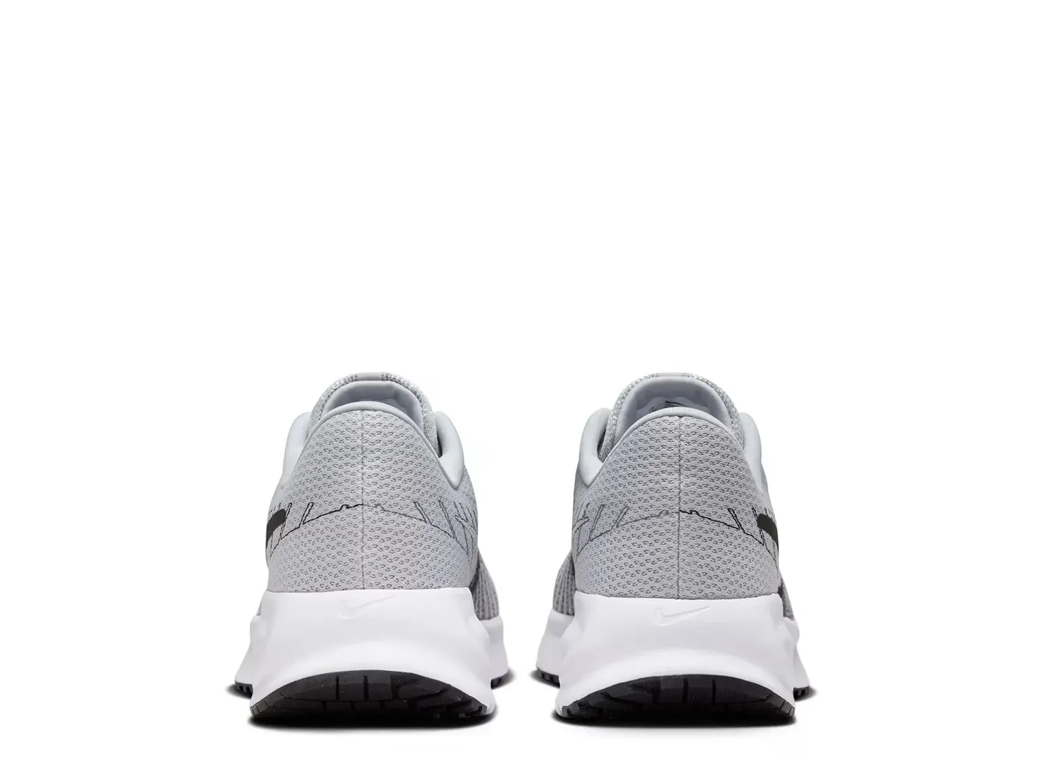 Кроссовки для бега Run Defy - мужские Nike, Grey/Black — фото 2