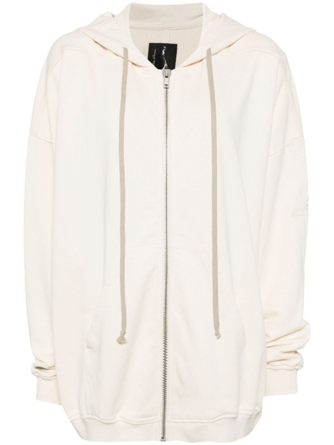 

Rick Owens хлопковая куртка с капюшоном на шнурке, белый