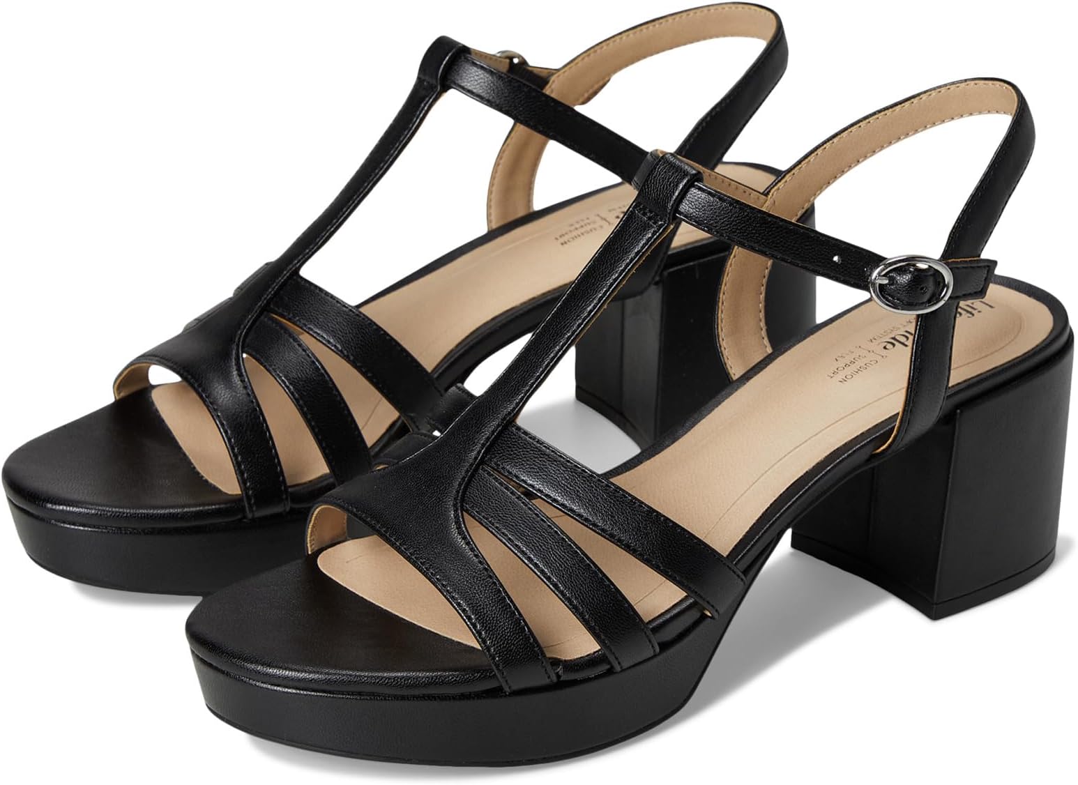 Туфли LifeStride Women's Rio, Black Faux Leather