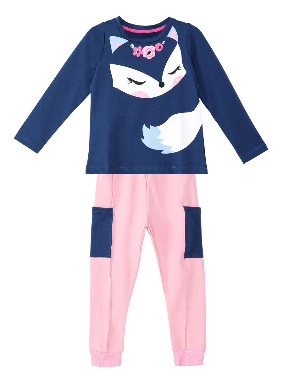 

Спортивный костюм Denokids Cute Fox, темно-синий