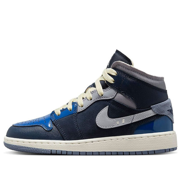 

Кроссовки 1 mid se craft 'inside out - obsidian' Air Jordan, мультиколор