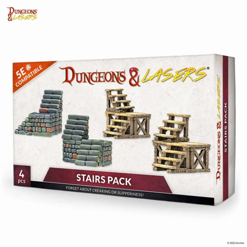 

Фигурка Dungeons And Lasers: Stairs Pack