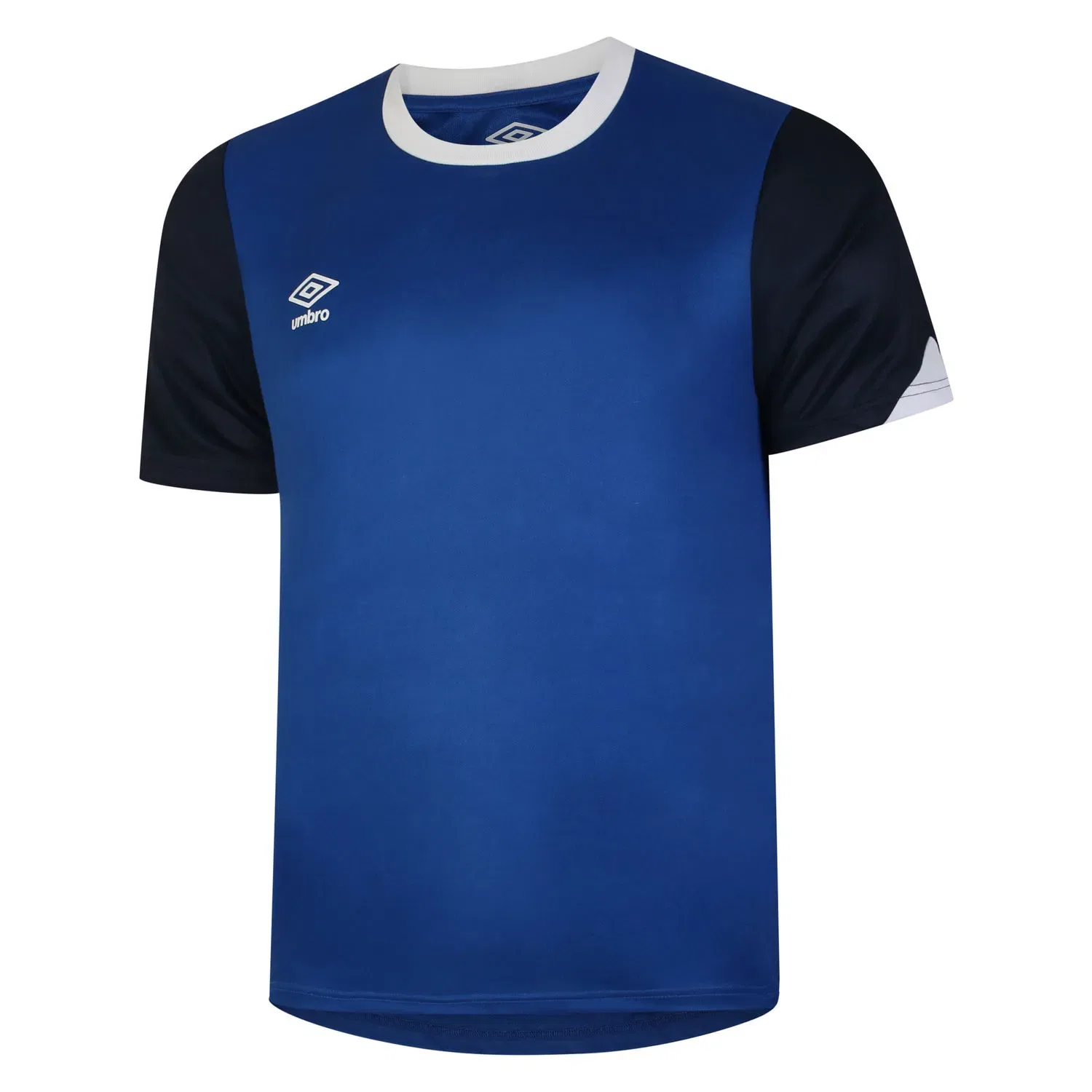 Футболка тренировочная с контрастными рукавами Umbro, синий