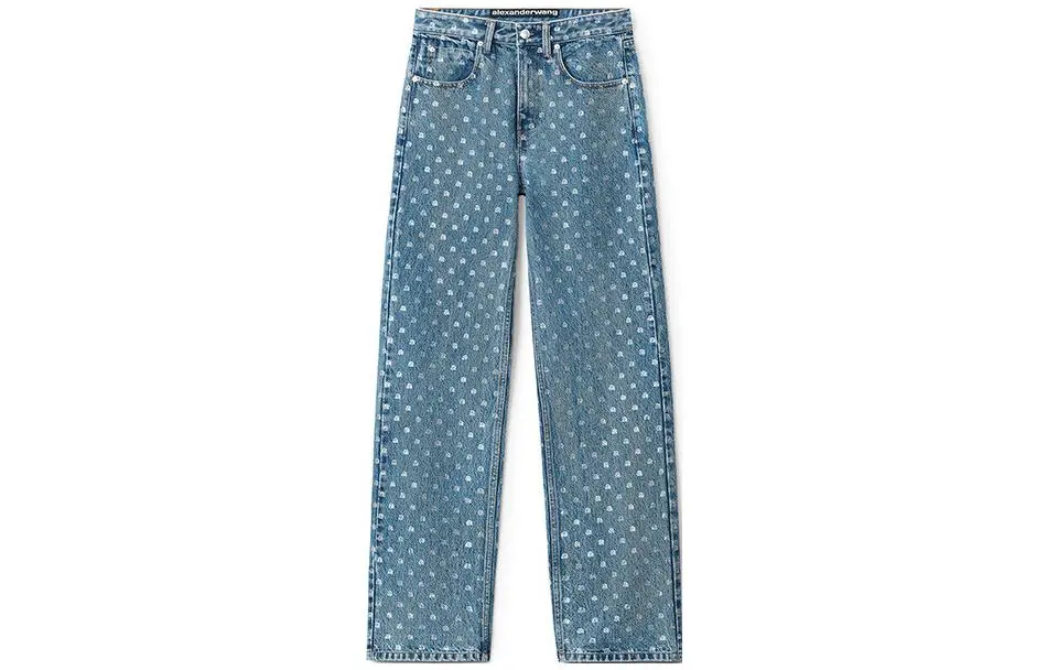 

Джинсы женские голубые Alexander Wang