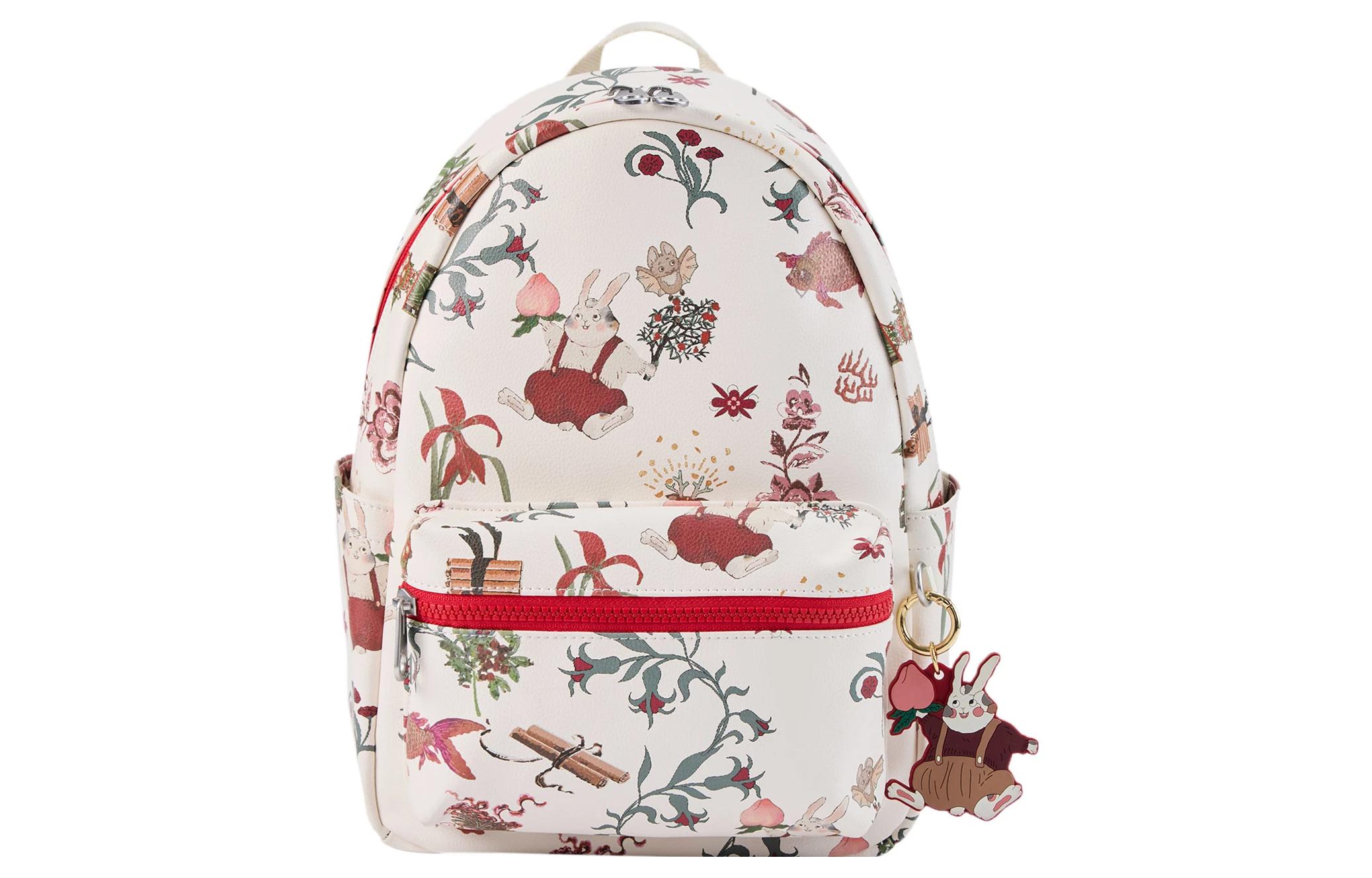 

Синтетическая кожаная рюкзак LiNing Sports Life Collection Regular женский белый