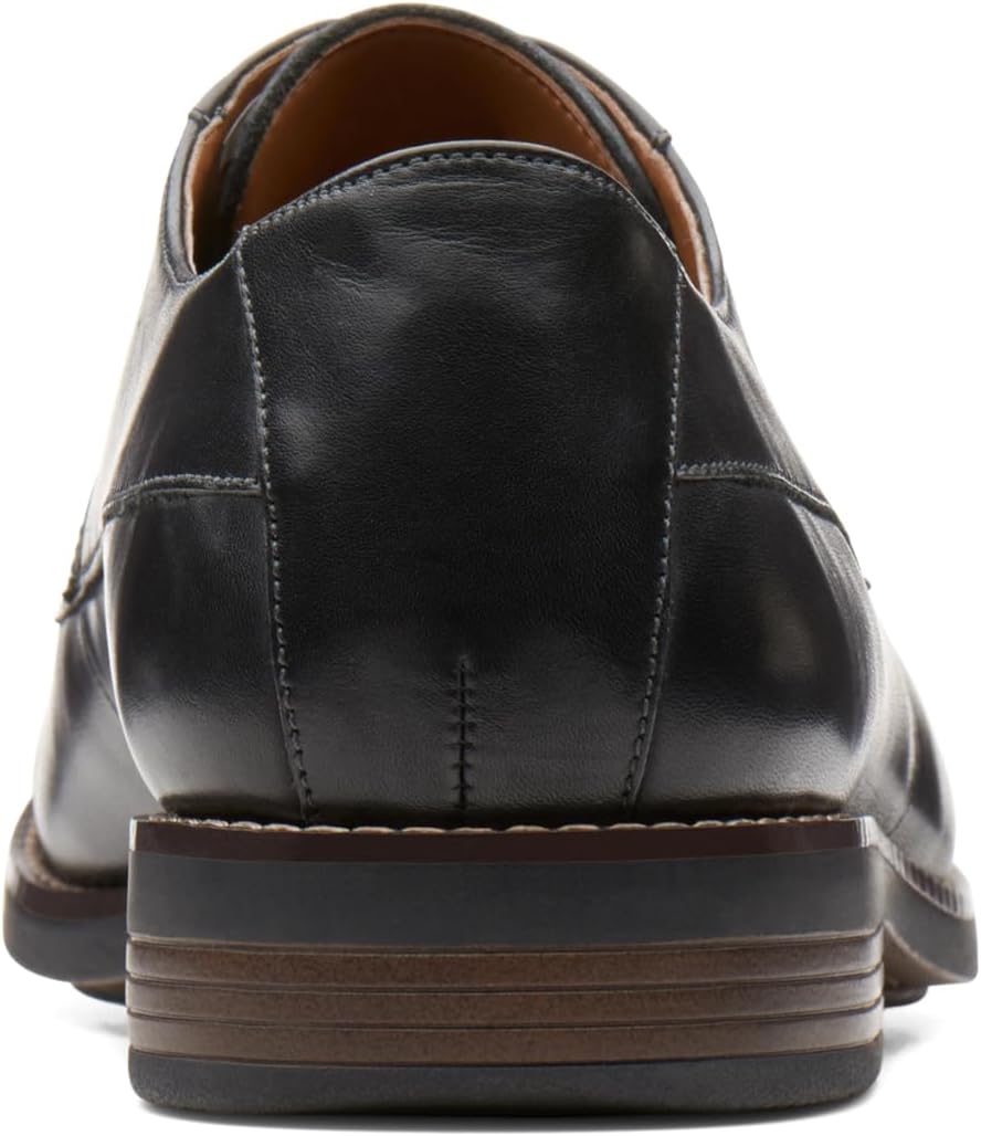 Мужские туфли Oxford Clarks Becken Plain, черный — фото 3