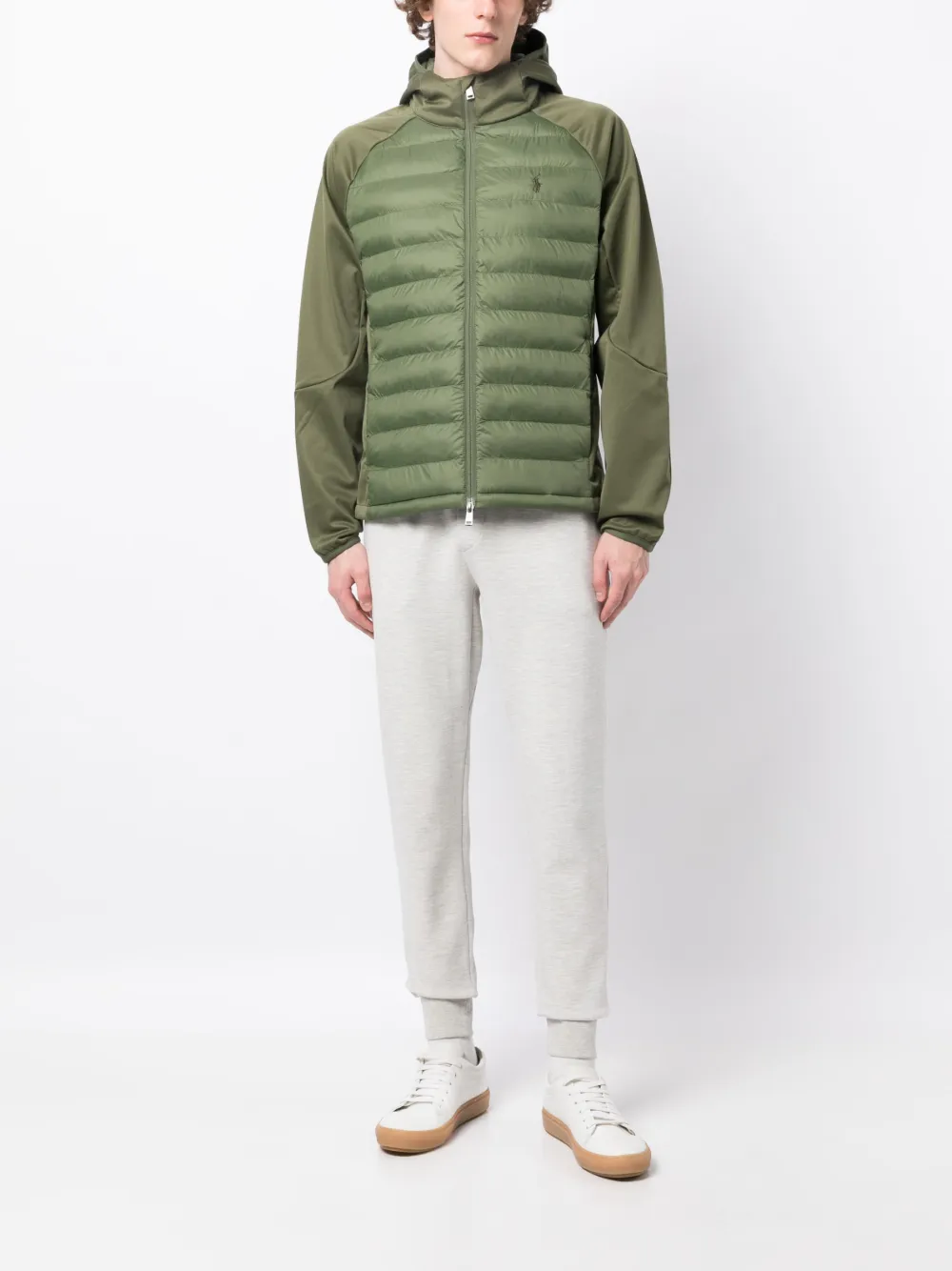 Куртка Thor с капюшоном и вышитым логотипом POLO RALPH LAUREN, зеленый — фото 2