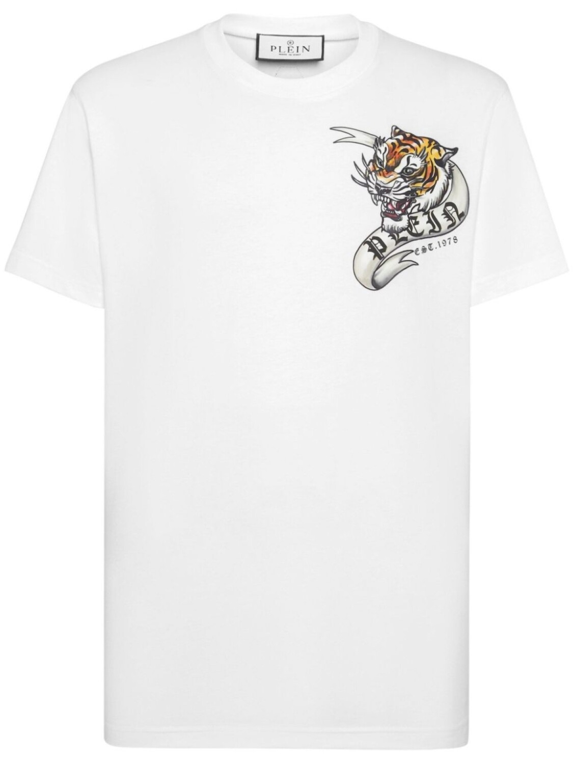 

Philipp Plein футболка SS Tattoo с принтом, белый