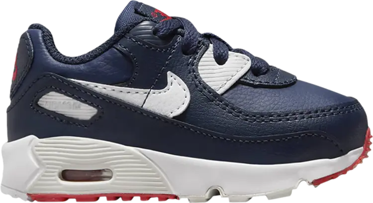 

Кроссовки Air Max 90 Leather TD 'Obsidian Track Red', синий
