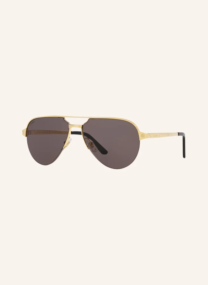 

Солнцезащитные очки ct0386s Cartier, желтый