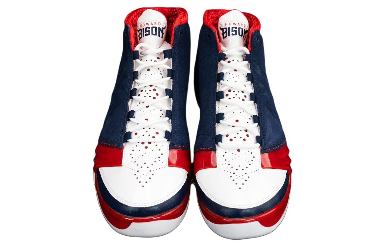 Кроссовки Air Jordan 23 Vintage Basketball Shoes Men Mid-top Blue/Red, синий/красный — фото 2
