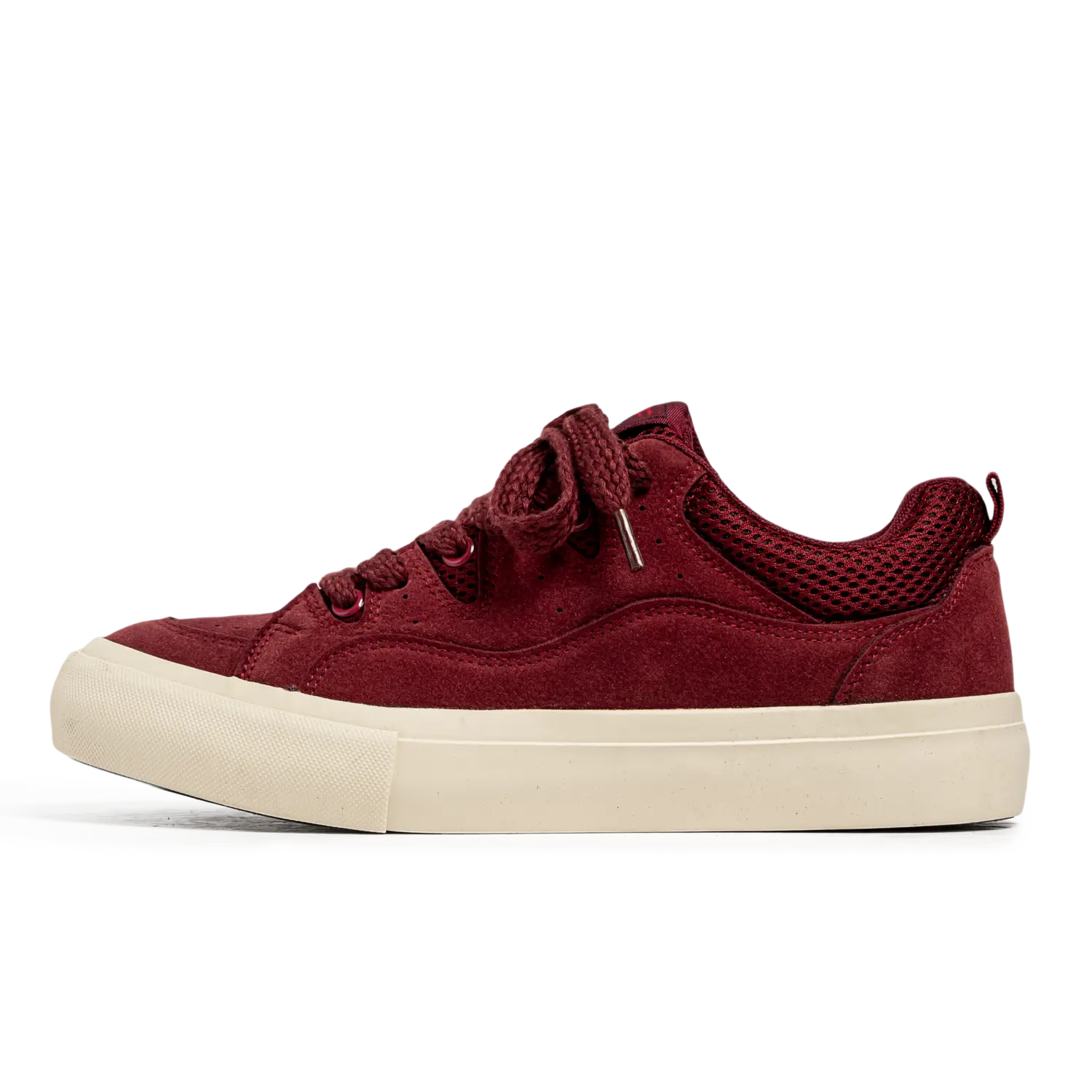 

Boogie Bear Амортизирующие нескользящие износостойкие сбалансированные легкие мужские повседневные низкие кеды бордового цвета, цвет Burgundy