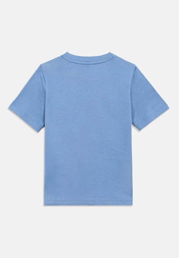 Детская/Подростковая футболка с короткими рукавами, унисекс, с принтом. Boss Kidswear, Bleu — фото 2