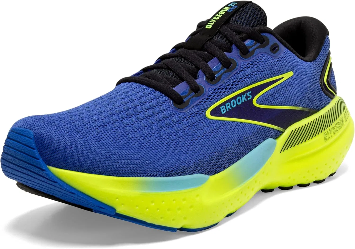 Кроссовки для бега Brooks Glycerin GTS 21, синий/черный