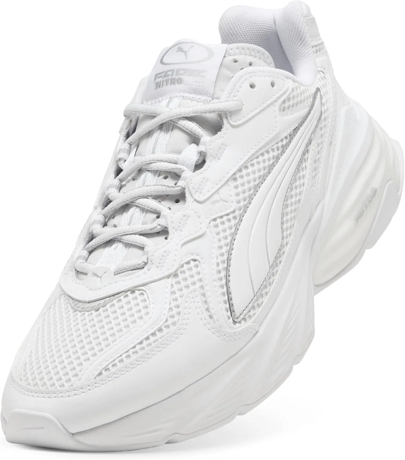 Мужские кроссовки Puma Fade Nitro LS 406203, 26 Spring Summer Colour Puma White Silver 06 — фото 4