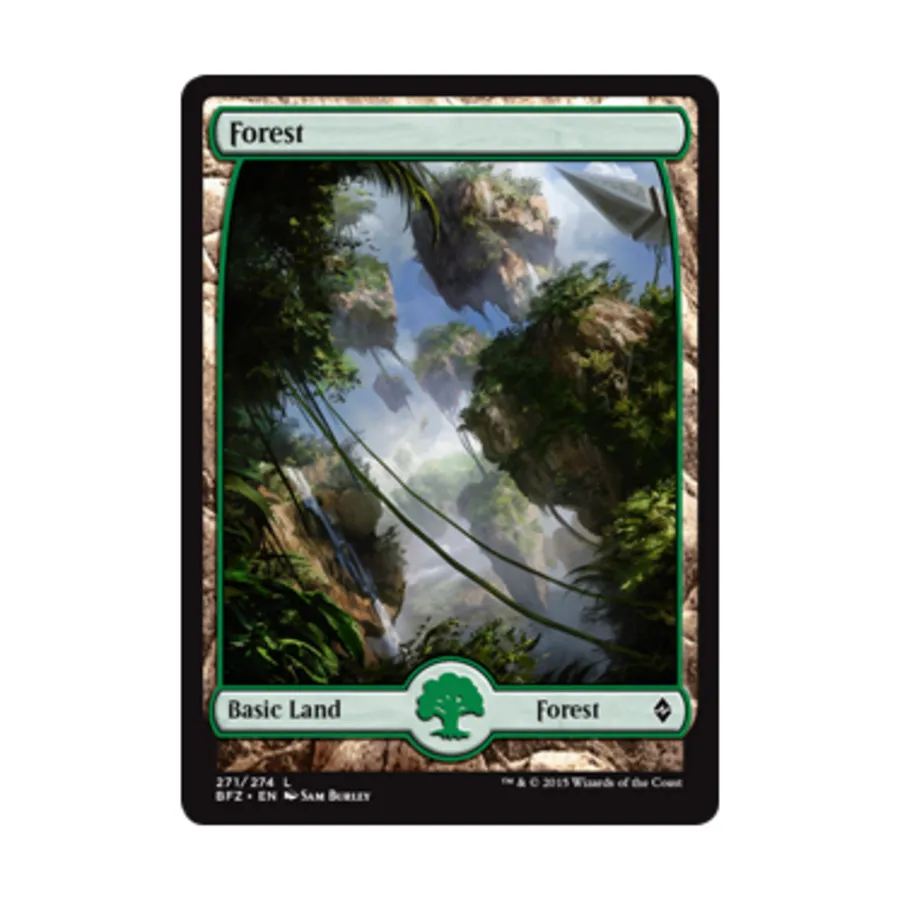 

CCG Лес № 271 (Расширенная граница) (С), MTG - Battle for Zendikar