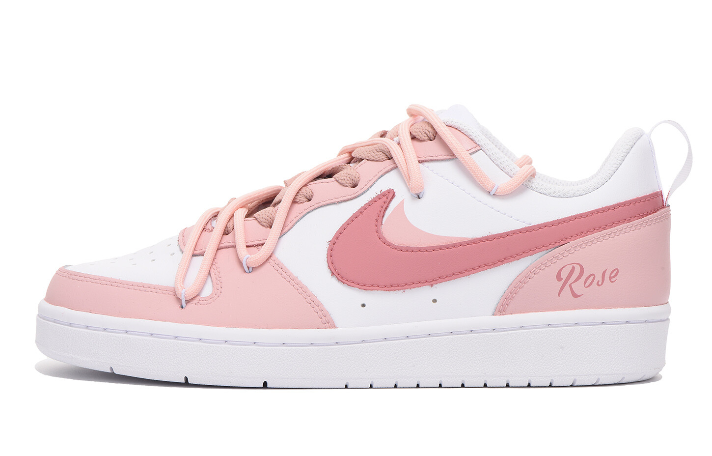 

Кроссовки Nike Court Borough Series Skateboard Shoes Women's Low-Top Pink