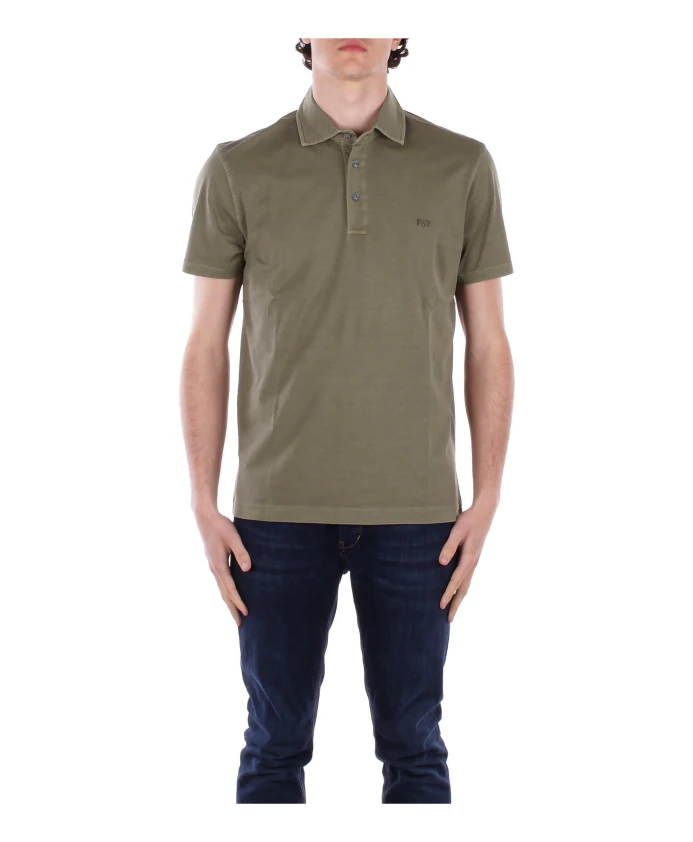 

Зеленые футболки-поло и поло Fay, зеленый