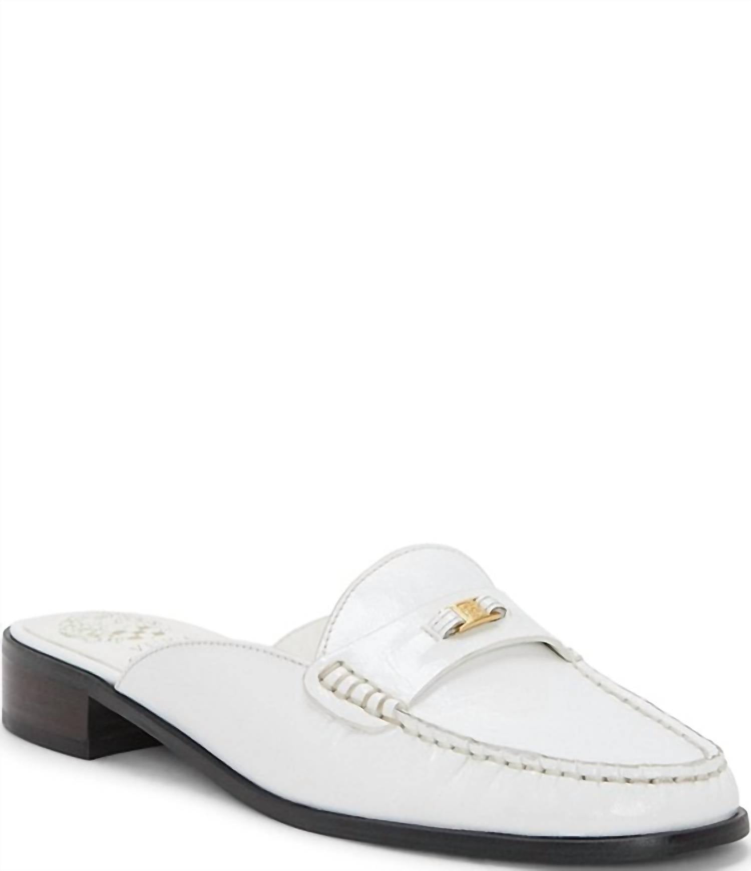 Женские мюли Cobby в белом цвете Vince Camuto