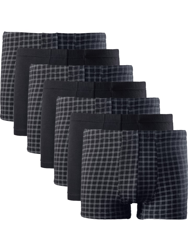 

Хлопковые брюки из одинарного джерси, упаковка 7 шт., черного цвета REDBEST